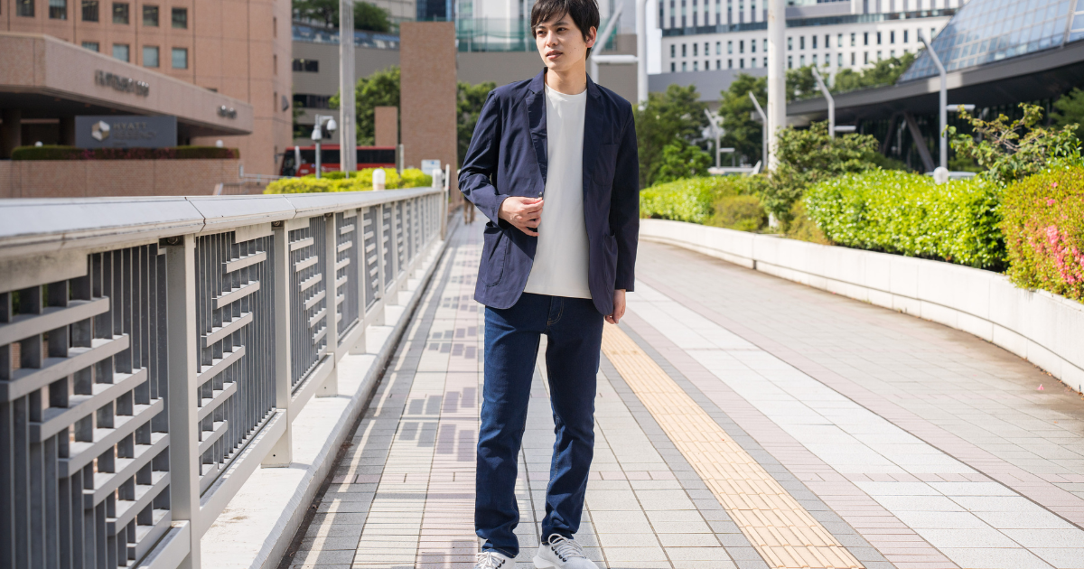 忙しい毎日でもおしゃれに差をつける！40代男性サマージャケットの 
