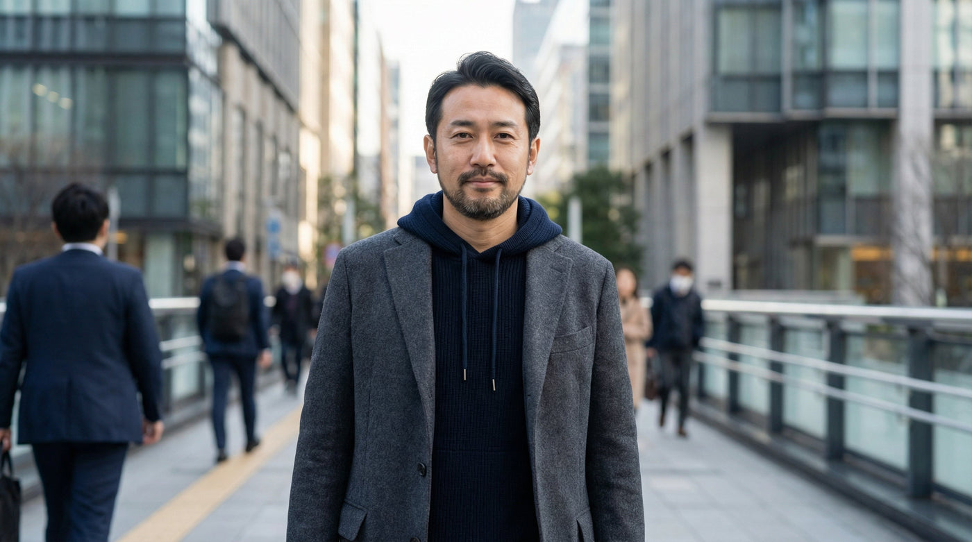 40代メンズのパーカーはダサい？大人が選ぶべきデザインと着こなし術 