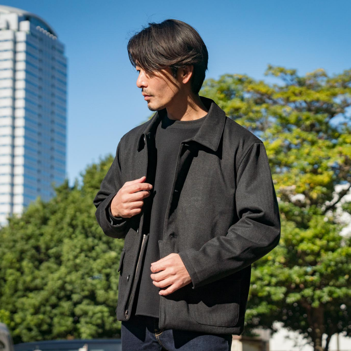 my day の Adjustable Coat
