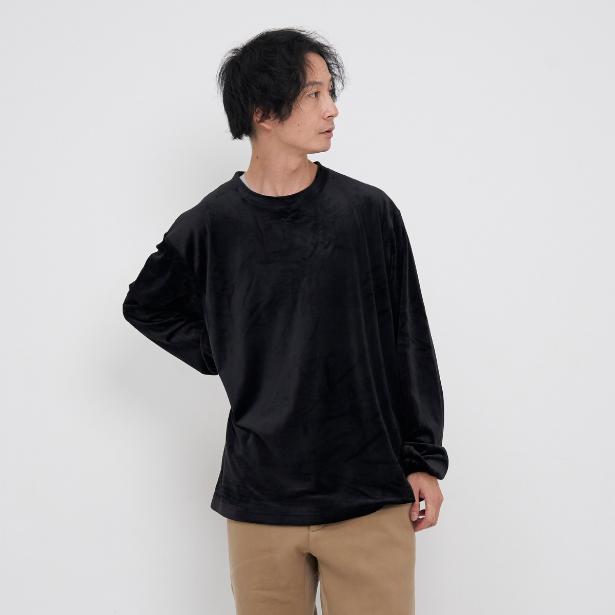 Corduroy Long T-Shirts