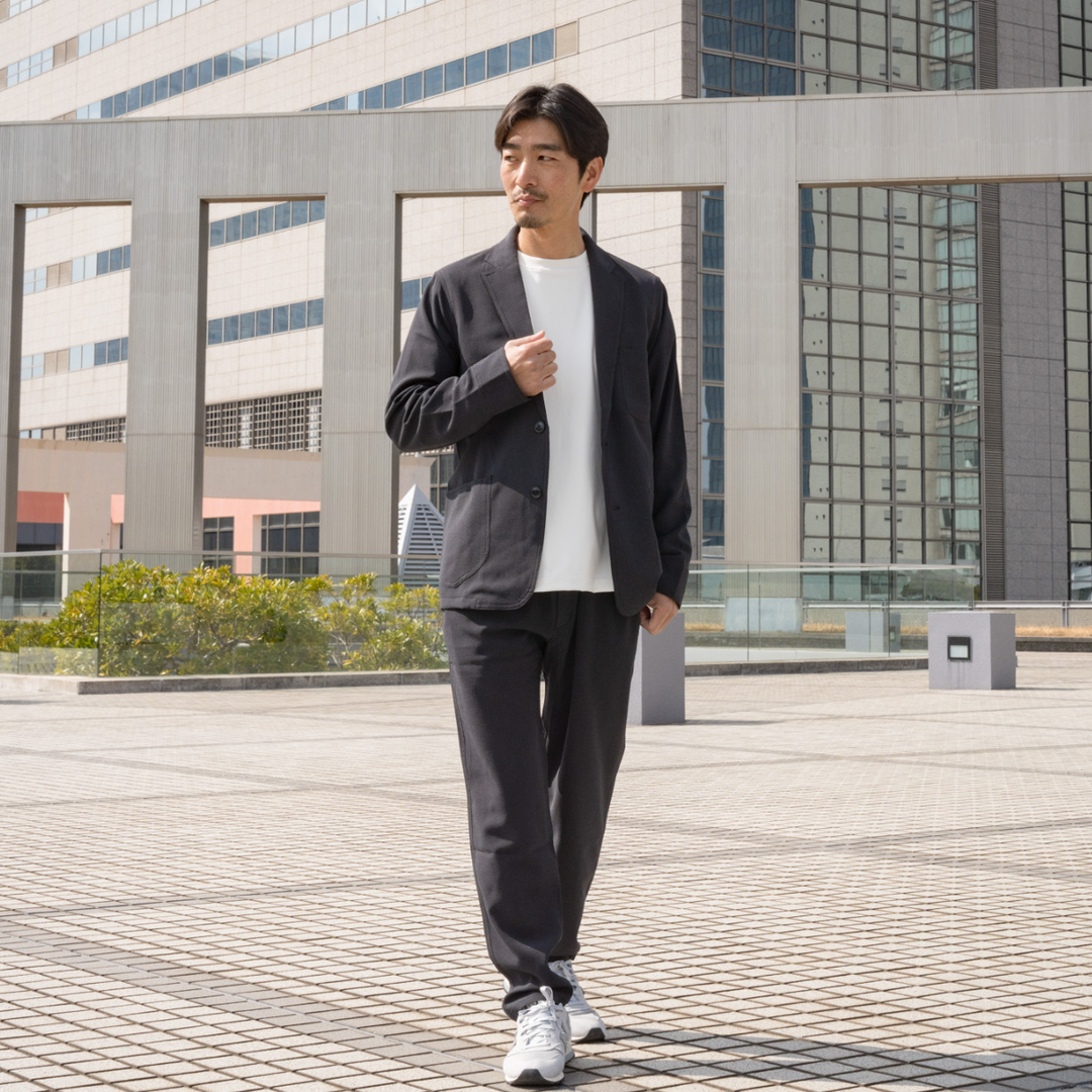 my day の Seersucker Jacket