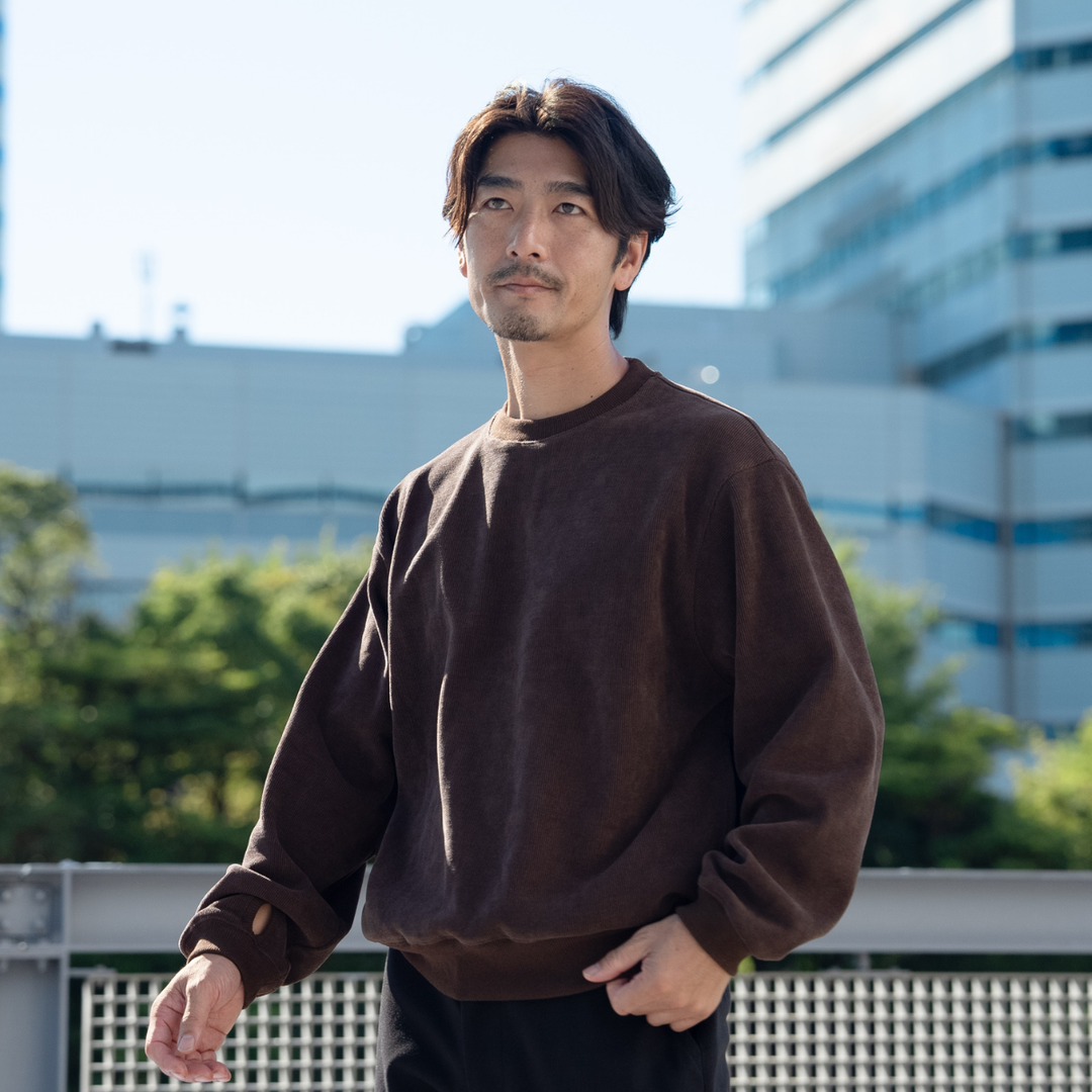 my day の Corduroy Sweatshirts