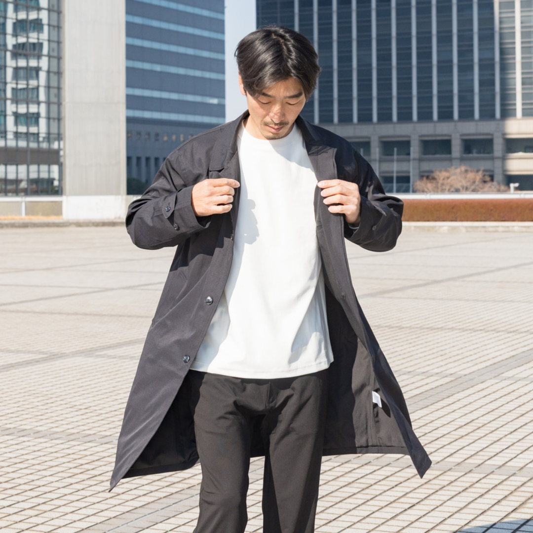 my day バルカマーンコート　XL Cozy Balmacaan Coat – my day