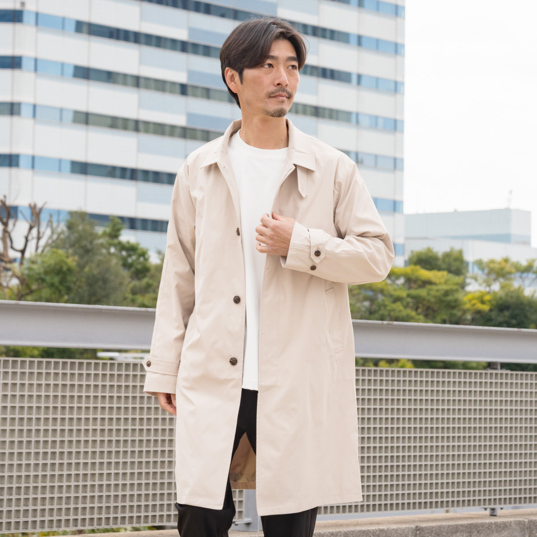 my day の Cozy Balmacaan Coat