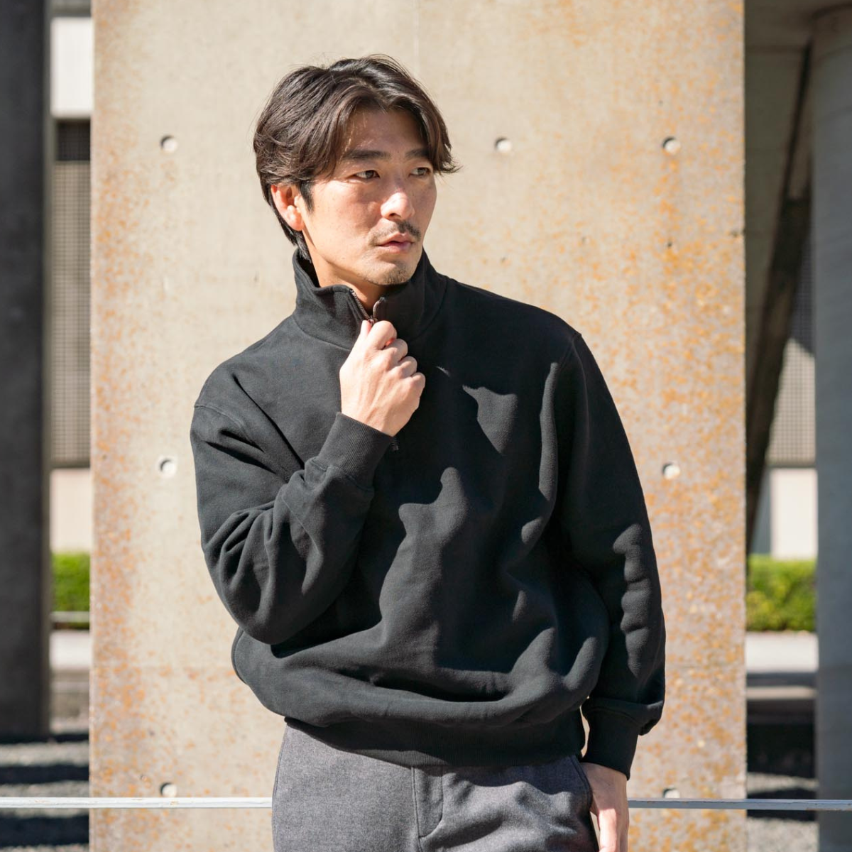 my day の Comfort Warm Half-Zip