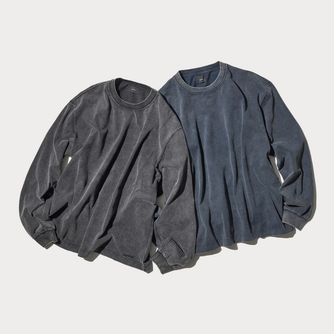 Washed Long T-shirts – my day Washed Long T-shirts – my day