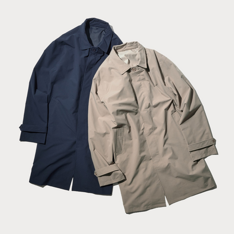 my day の Balmacaan Coat